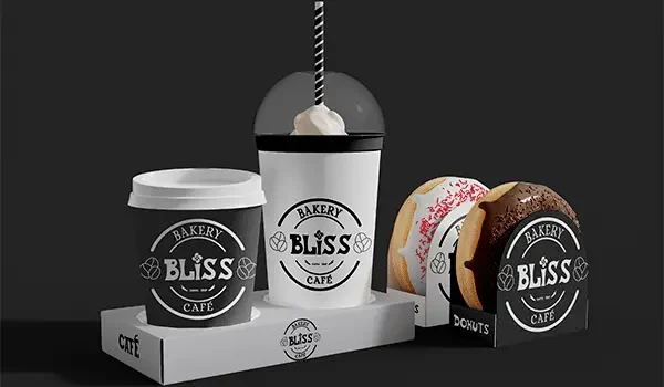 Mockup café